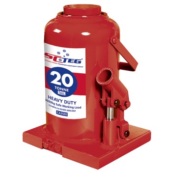 Heavy Duty Hydraulic Tall Bottle Jack - 20 Tonne